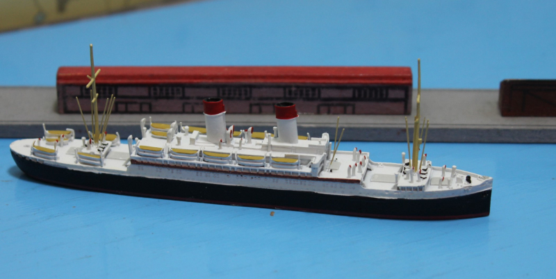 Passenger vessel "Monte Olivia" (1 p.) GER 1925 CM 91